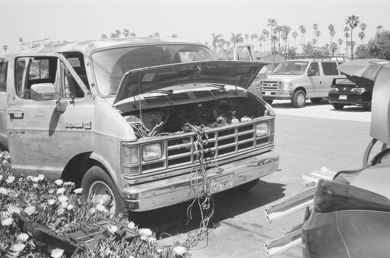 Expired Film Friday | Archive # 033: $1,400, Tree Dust, and the Van That Could