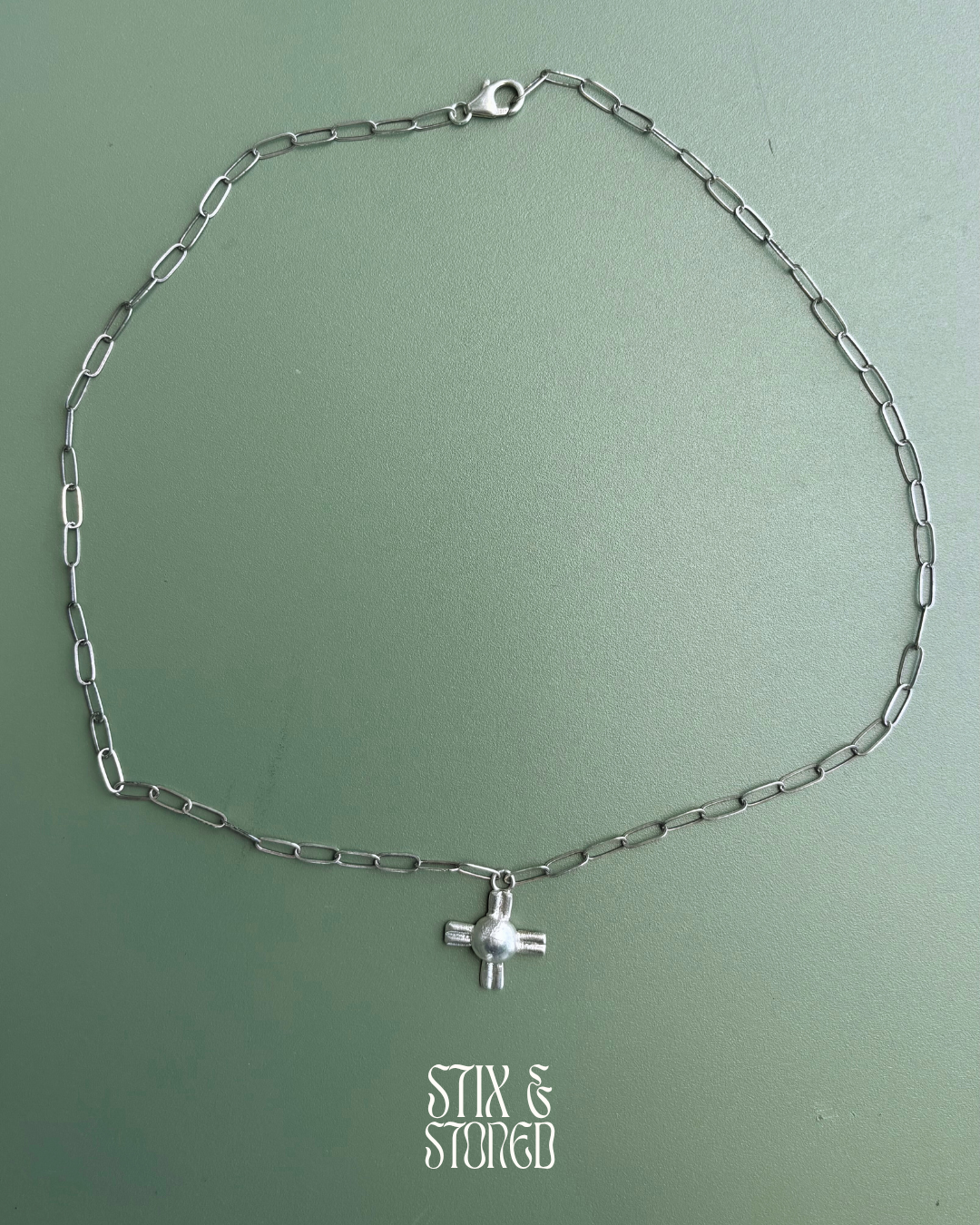 Sterling Silver Chain- Necklace - Bracelet- Anklet– Built for the Journey Minimalist Layering Chain | Adjustable Clasp | Pendant-Ready