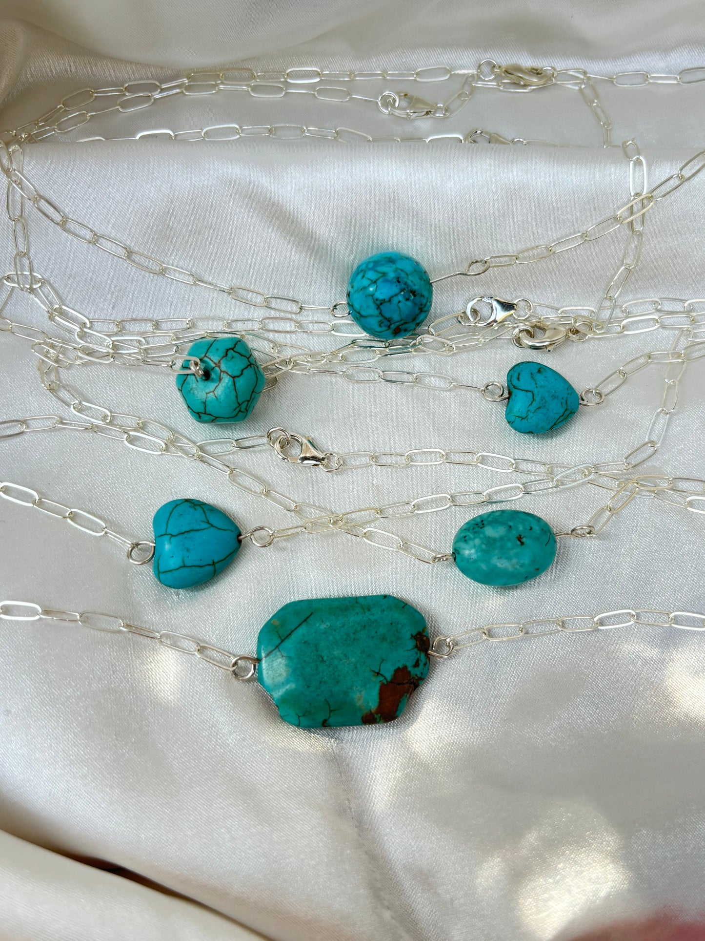 Turquoise Bead Necklace