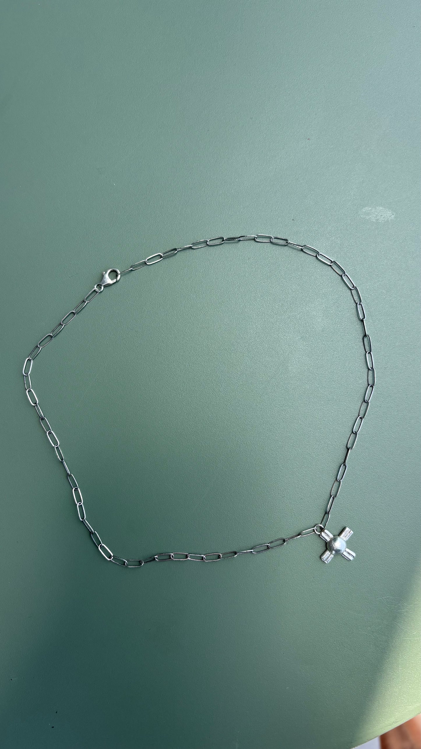 Sterling Silver Chain- Necklace - Bracelet- Anklet– Built for the Journey Minimalist Layering Chain | Adjustable Clasp | Pendant-Ready