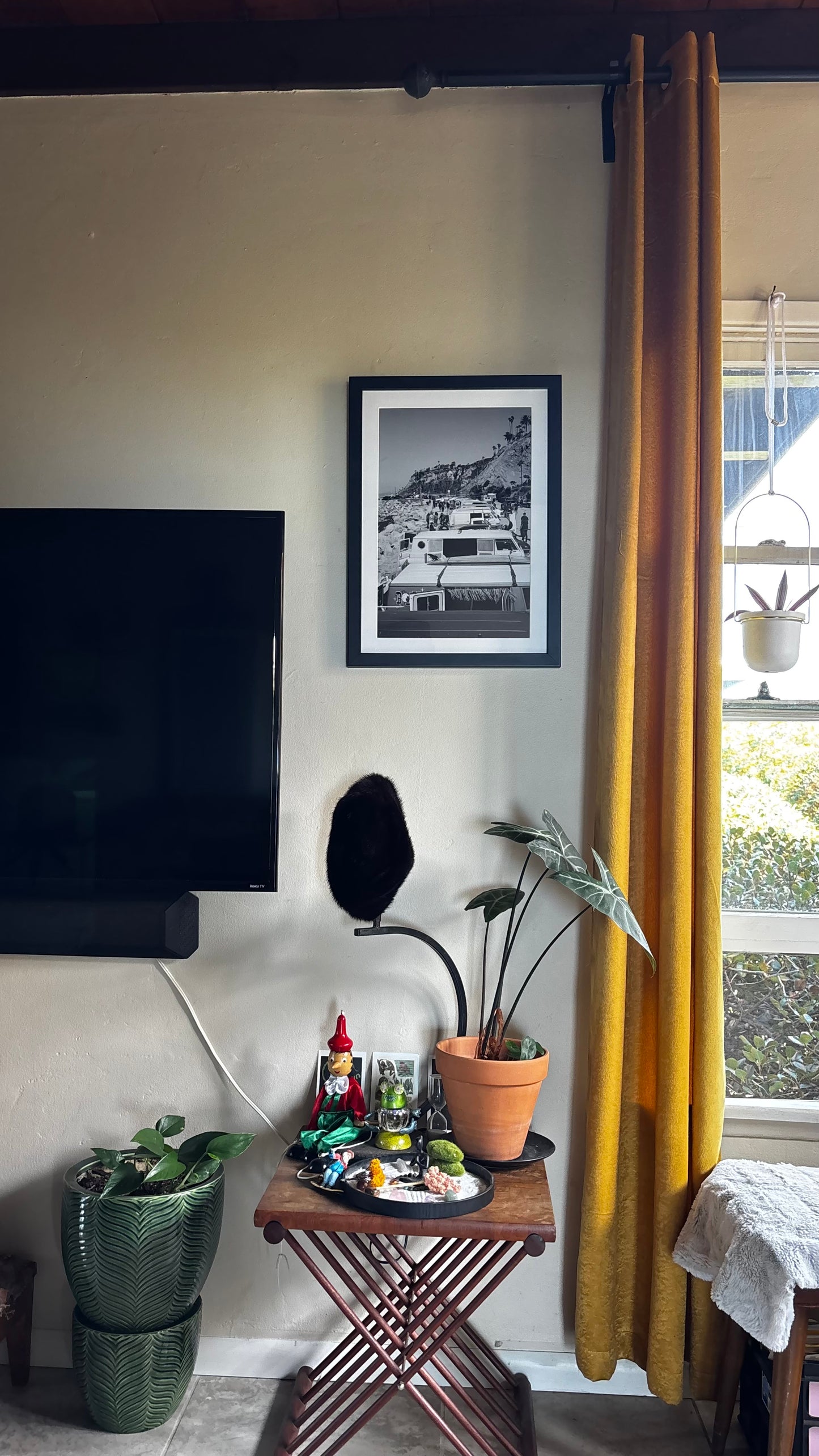 Black and White Surf Photo Print – Sabbath by the Sea, California Street Vans Event – 18x11 Film Photography by Heidi Jo Eigenberger – Frame
