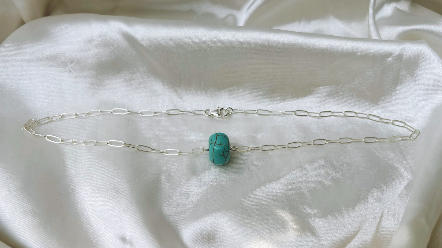 Turquoise Bead Necklace