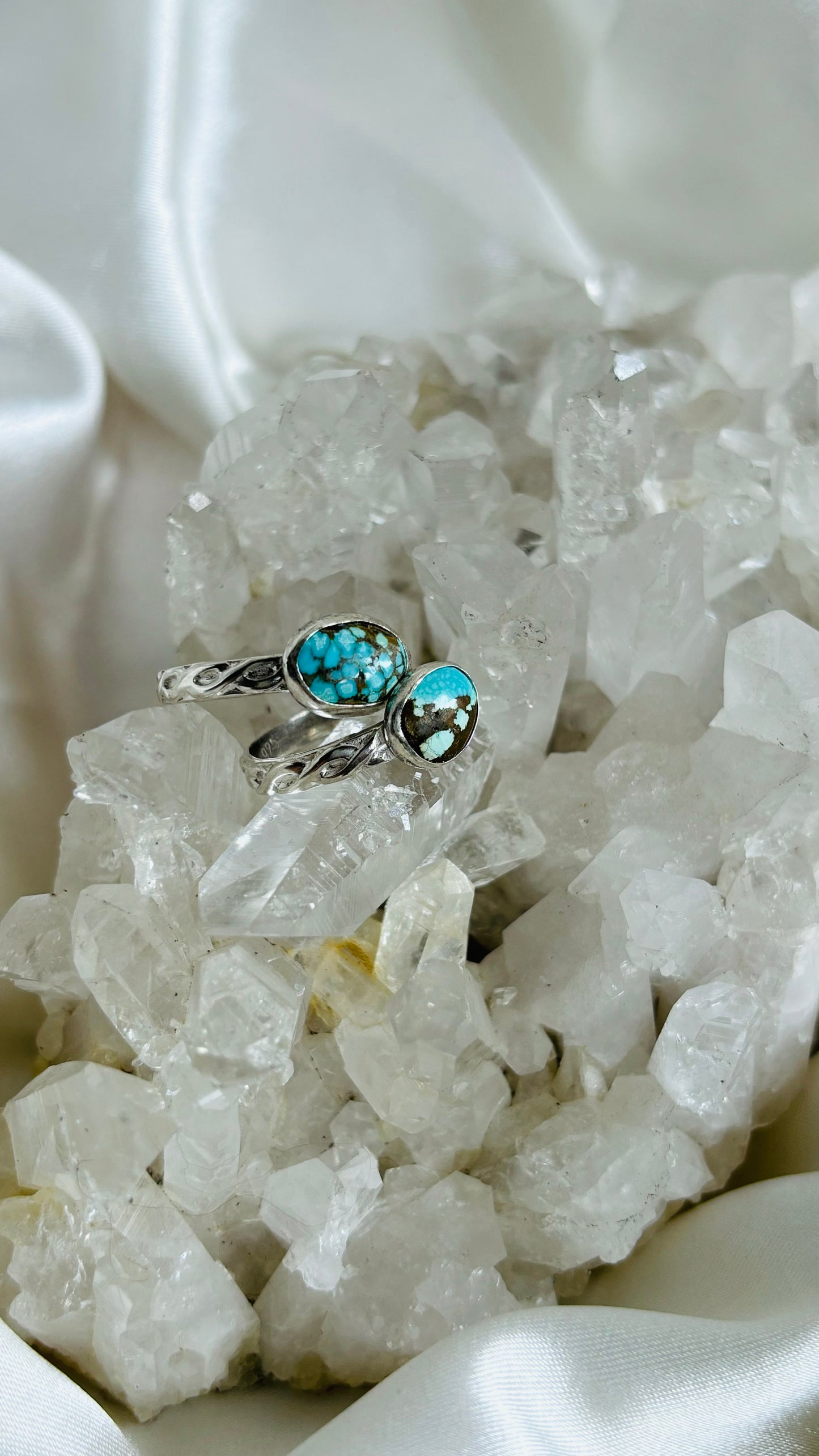 Handmade Number 8 Turquoise Ring β A Unique Piece of the Southwest