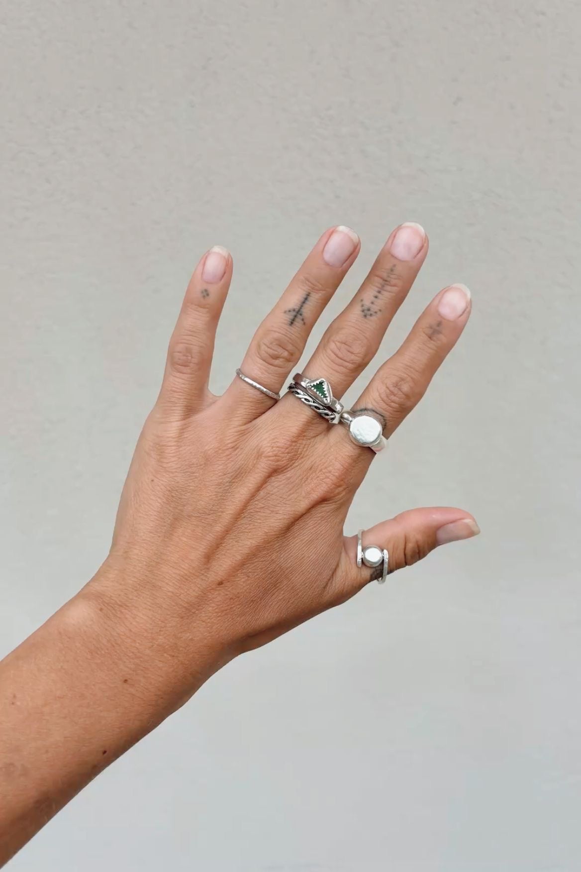 Sterling Silver Rope Stacking Ring