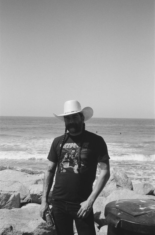 Archive #009: Coastal Cowboy | 35mm black and white film