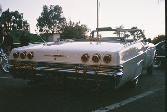 Archive #014: White Lowrider | 35mm color film