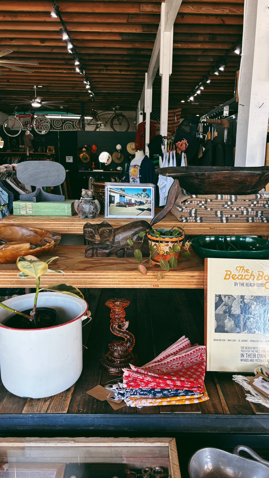 Lowrider vintage film photo postcard at vintage thrift store coffee shop cafe Oceanside California 