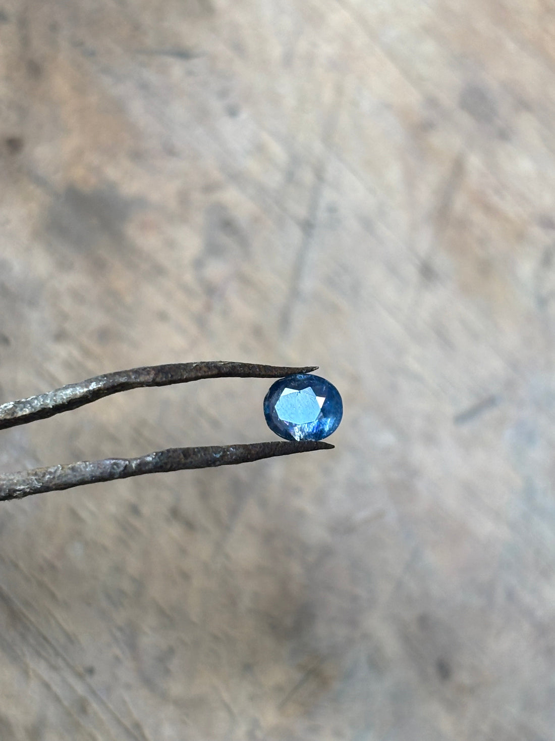 From the Bench: Hand- Forging a Custom Sapphire Ring