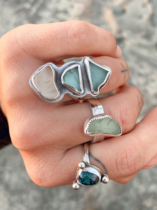 From the Archive: The Seaglass Stack Ring