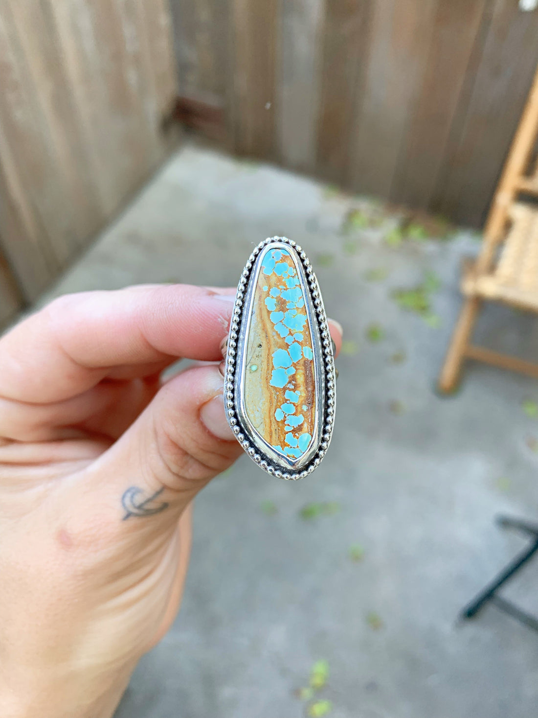 No. 8 Turquoise Ring