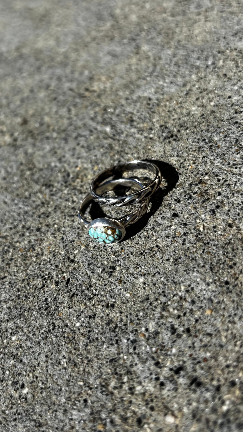 Handmade Number 8 Turquoise Ring – A Unique Piece of the Southwest