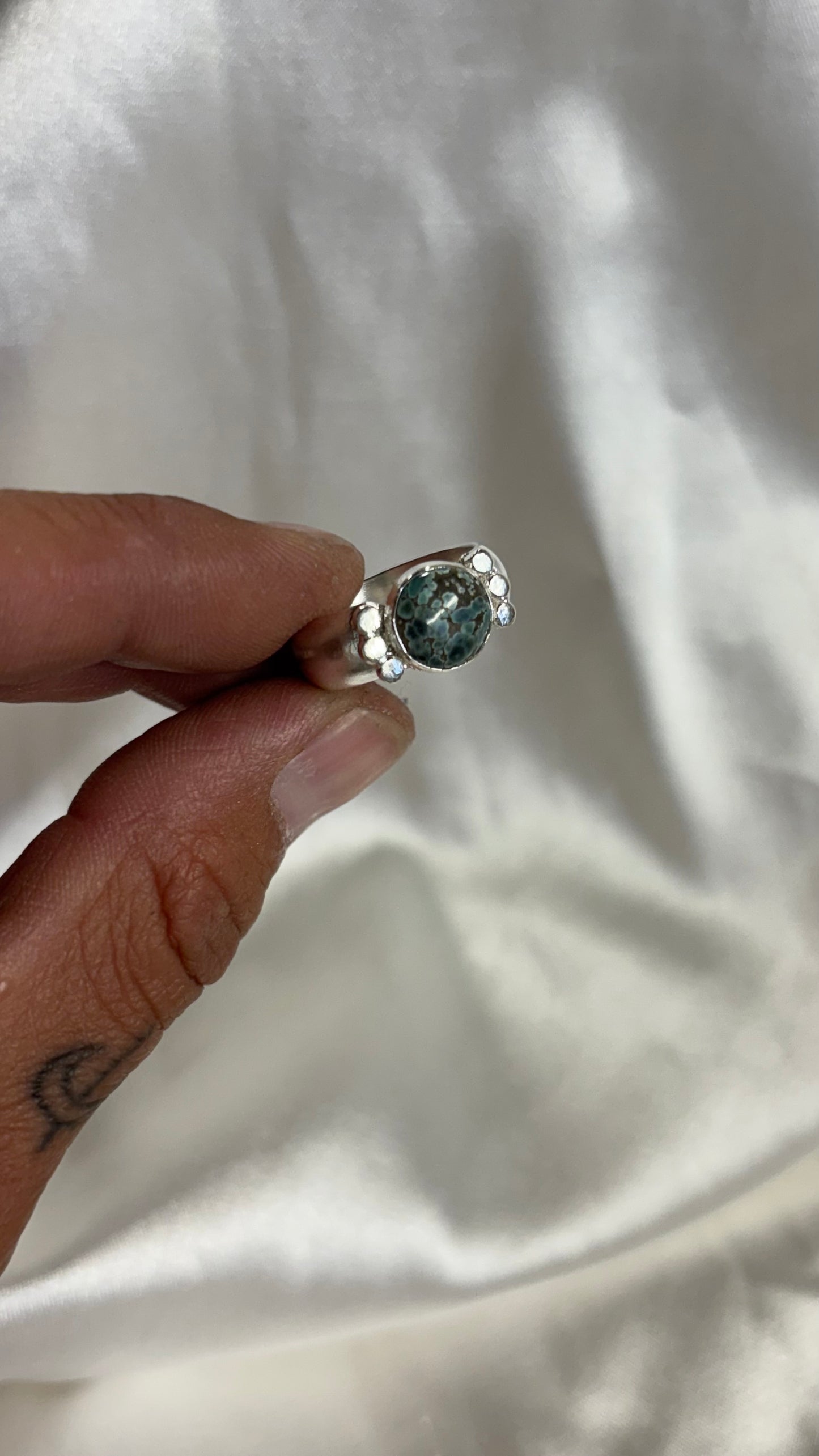 Turquoise Round Ring
