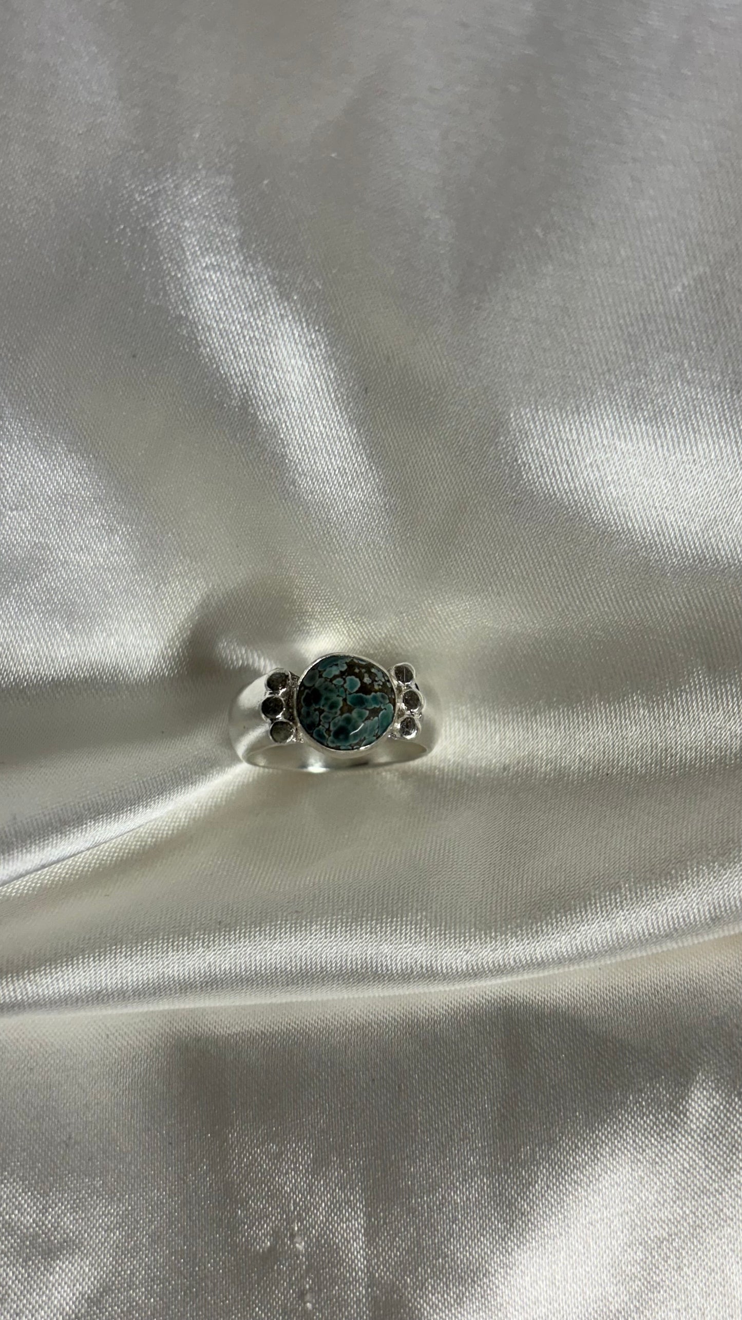 Turquoise Round Ring