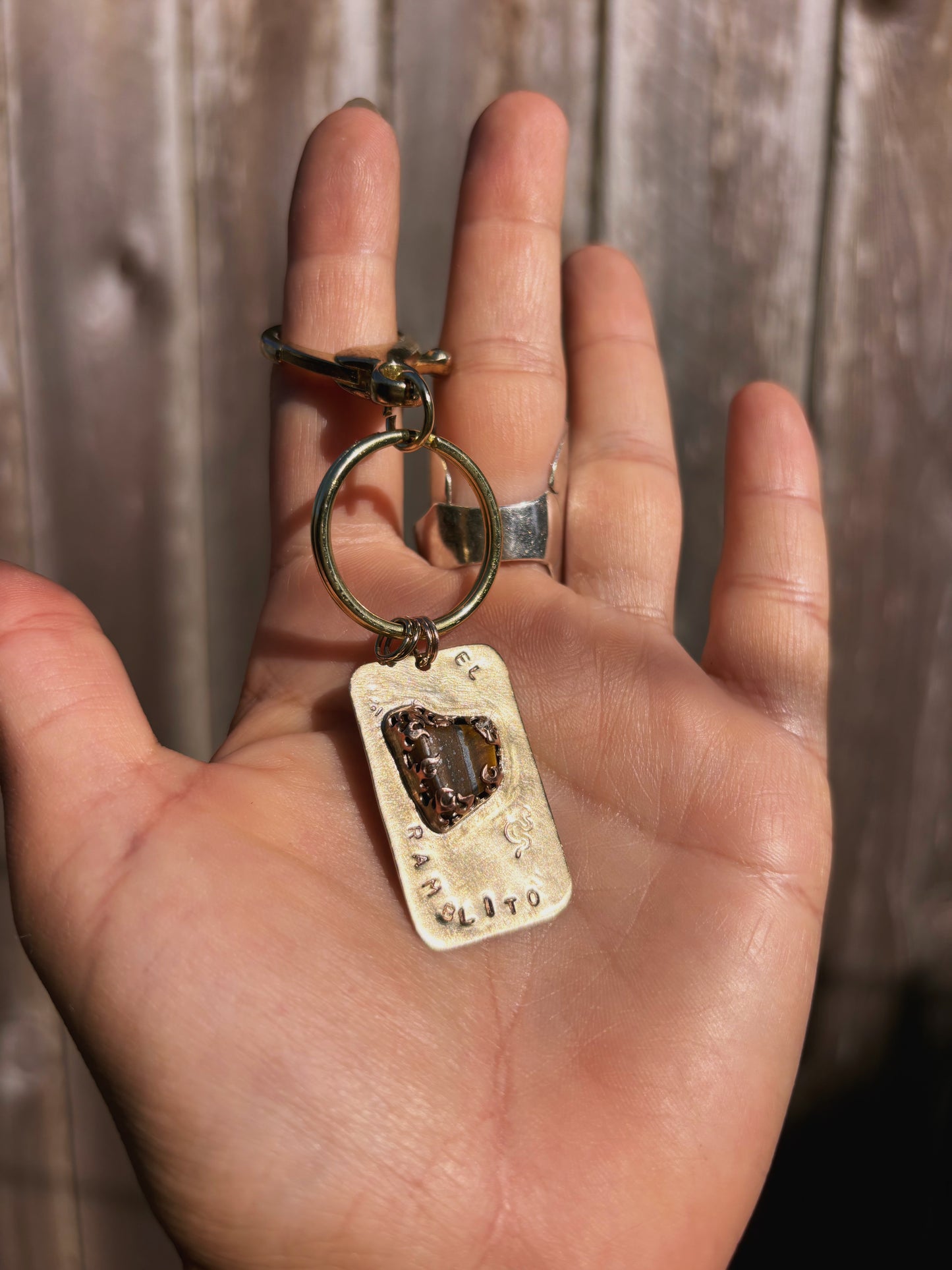Custom Stamped Keychain - Perfect for Vintage Trucks, Vanners, Workshops, Garages, Motorcycles