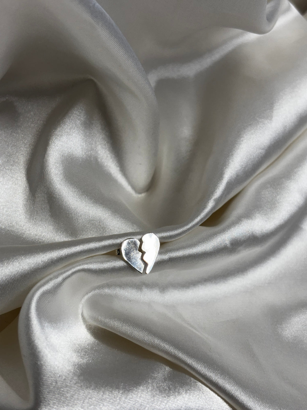 Broken Heart Stud Earrings