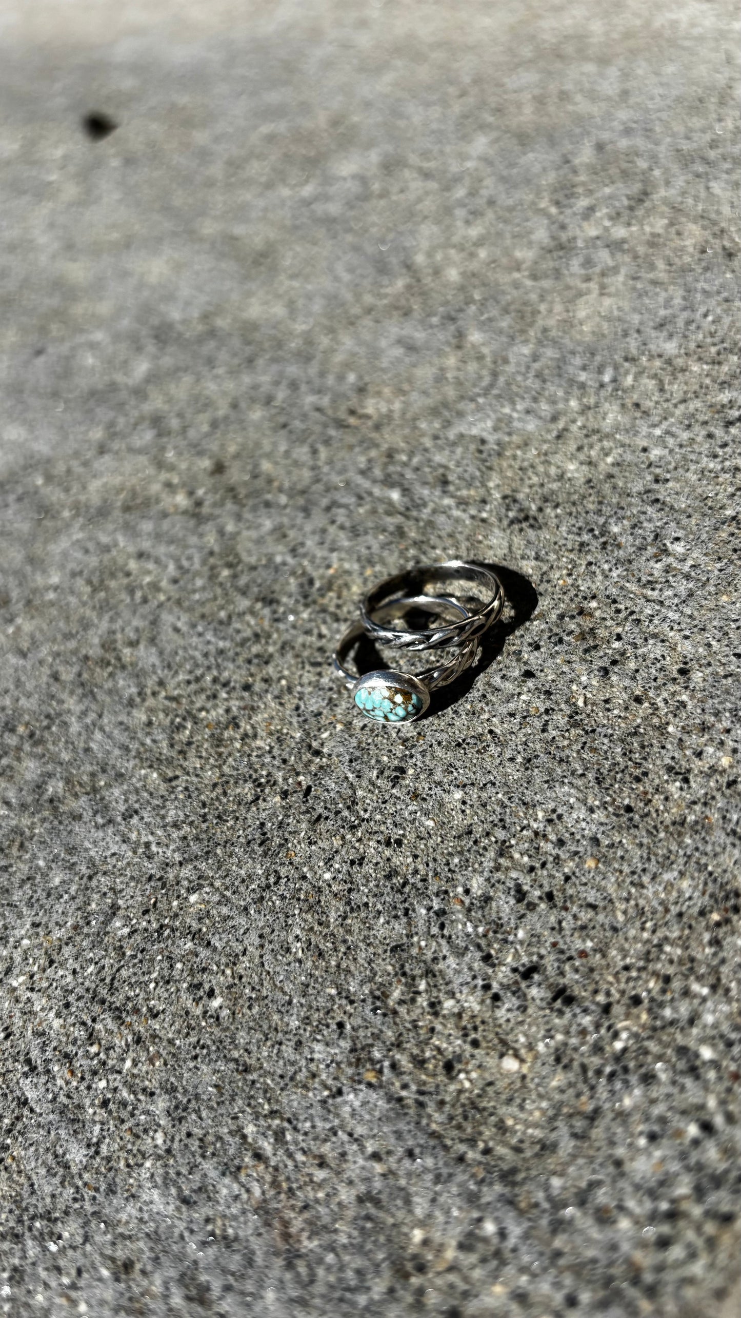 Sterling Silver Rope Stacking Ring