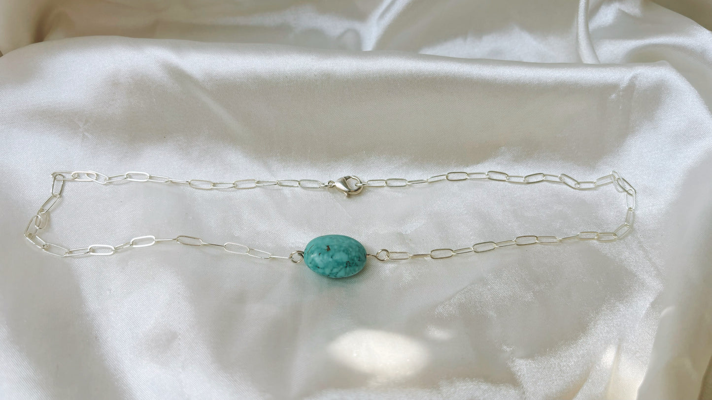 Turquoise Bead Necklace