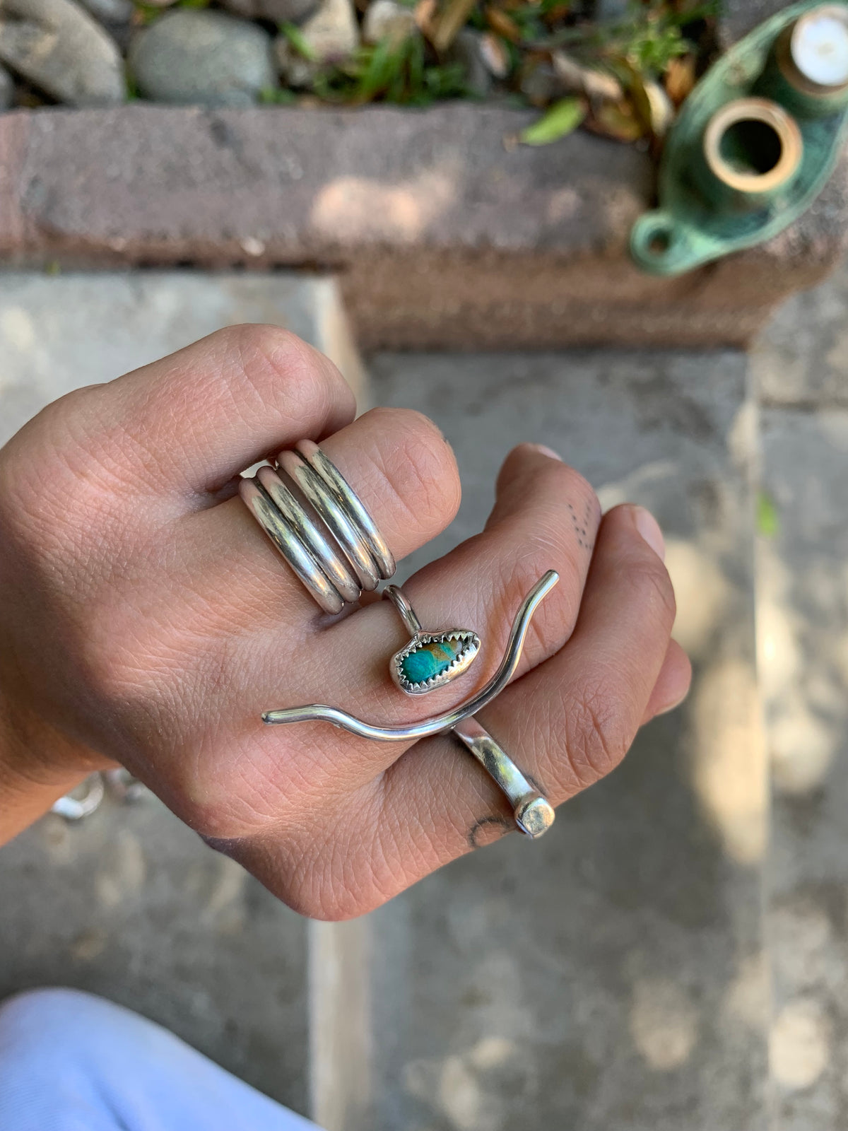 Double Ring Stacking Band
