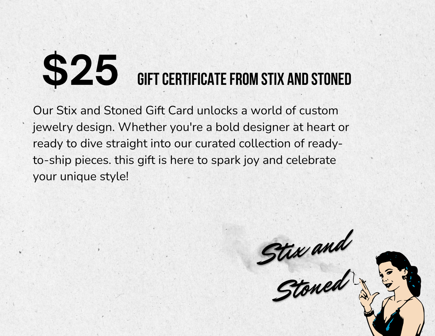 Stix and Stoned Gift Card