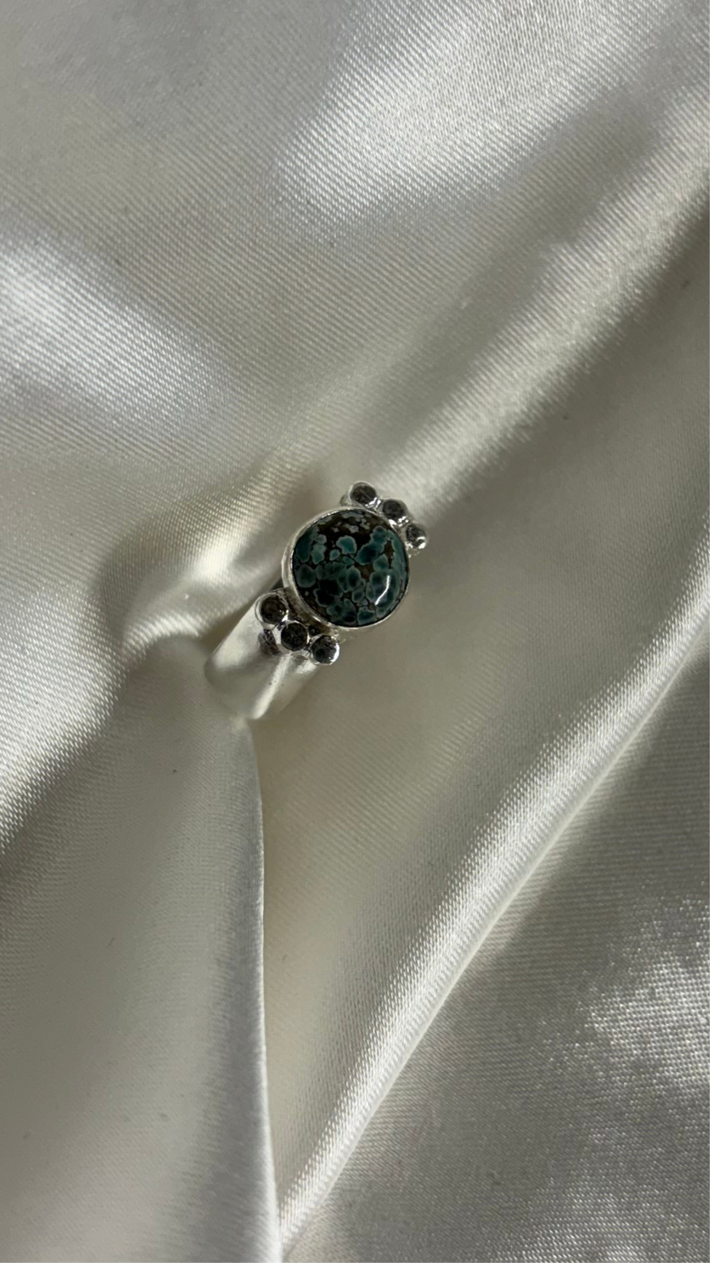 Turquoise Round Ring