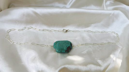 Turquoise Bead Necklace