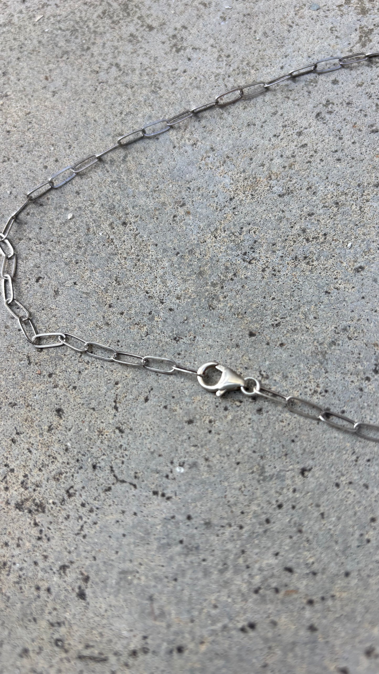 Sterling Silver Chain- Necklace - Bracelet- Anklet– Built for the Journey Minimalist Layering Chain | Adjustable Clasp | Pendant-Ready