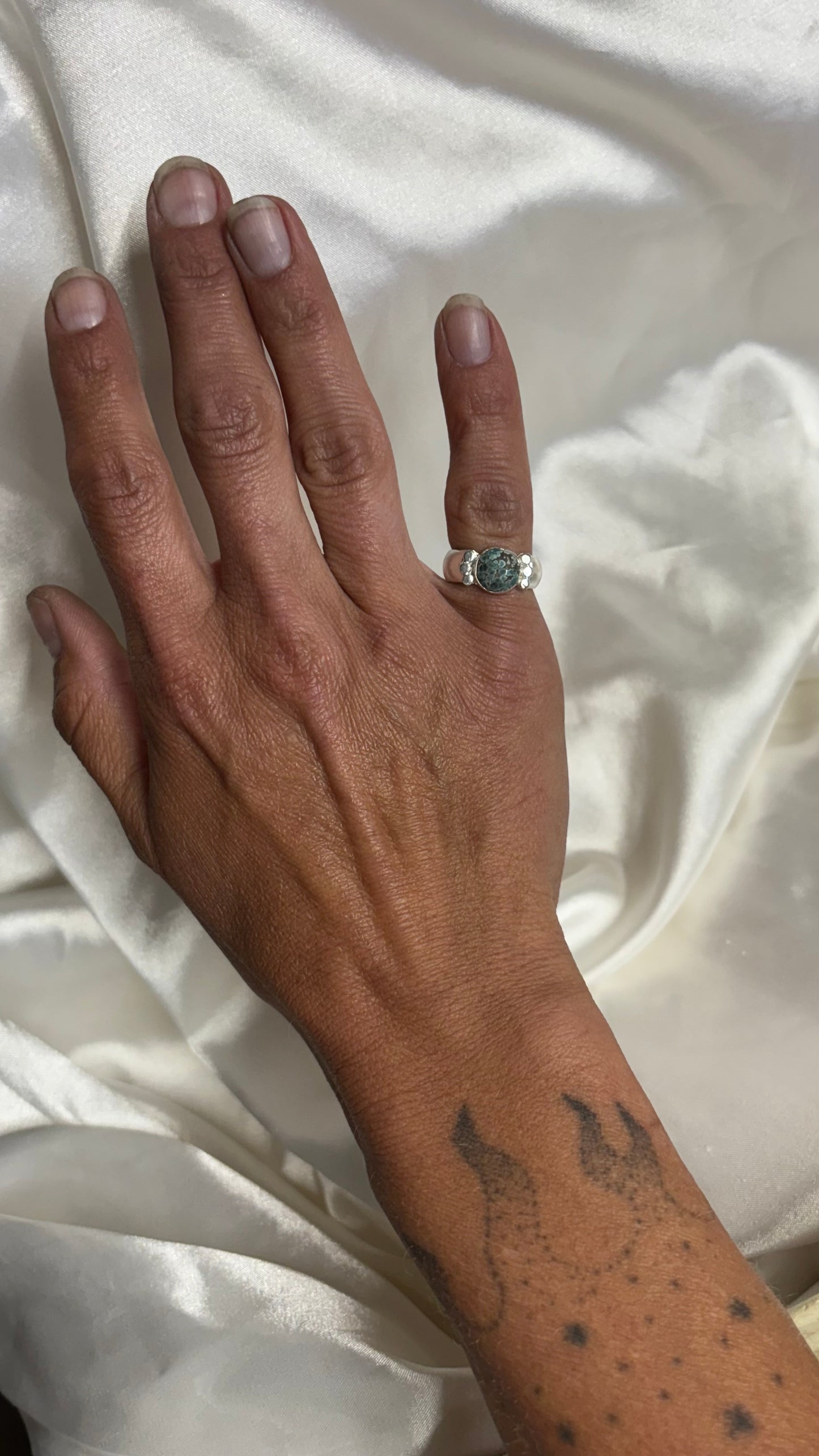 Turquoise Round Ring
