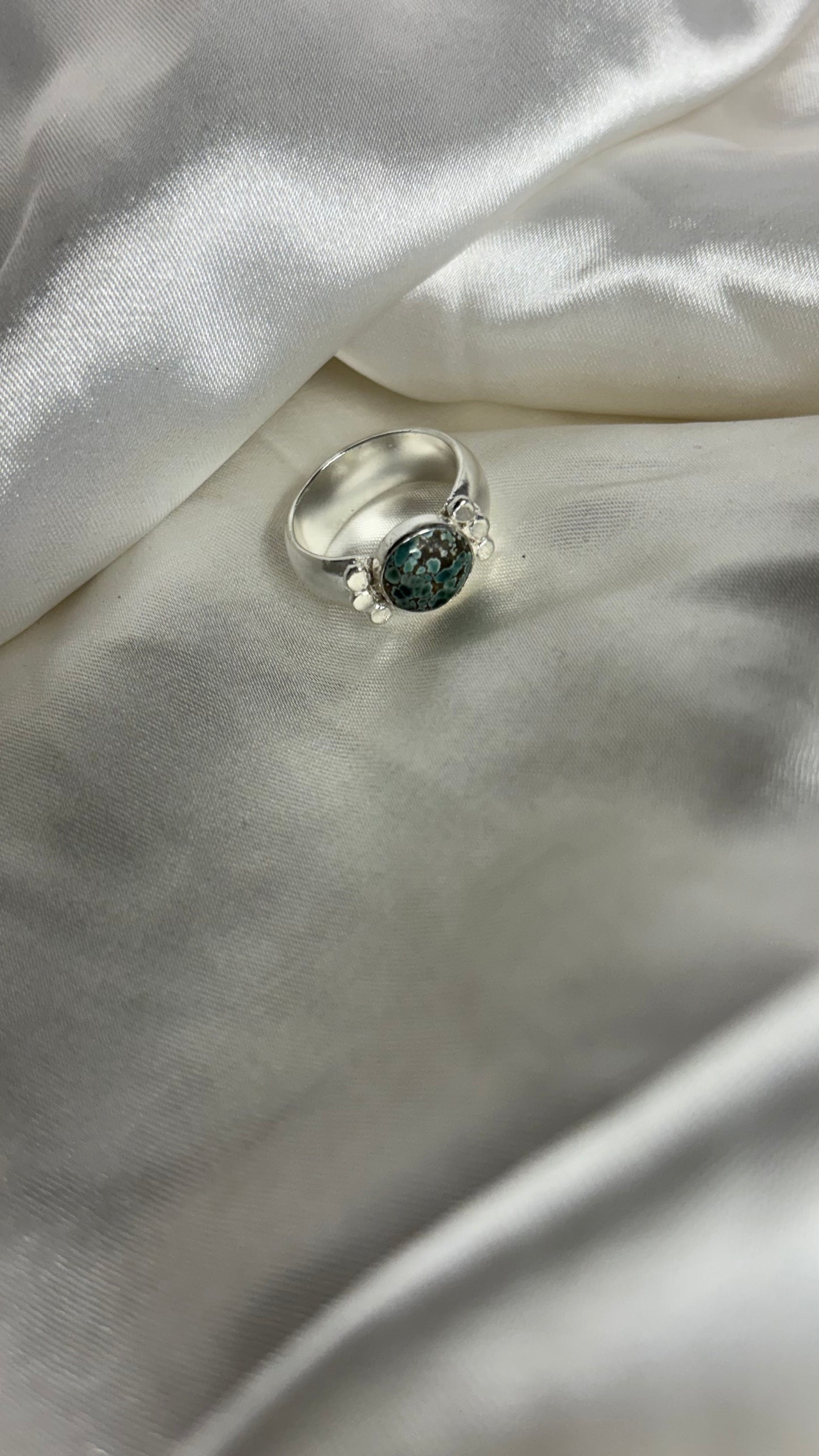 Turquoise Round Ring