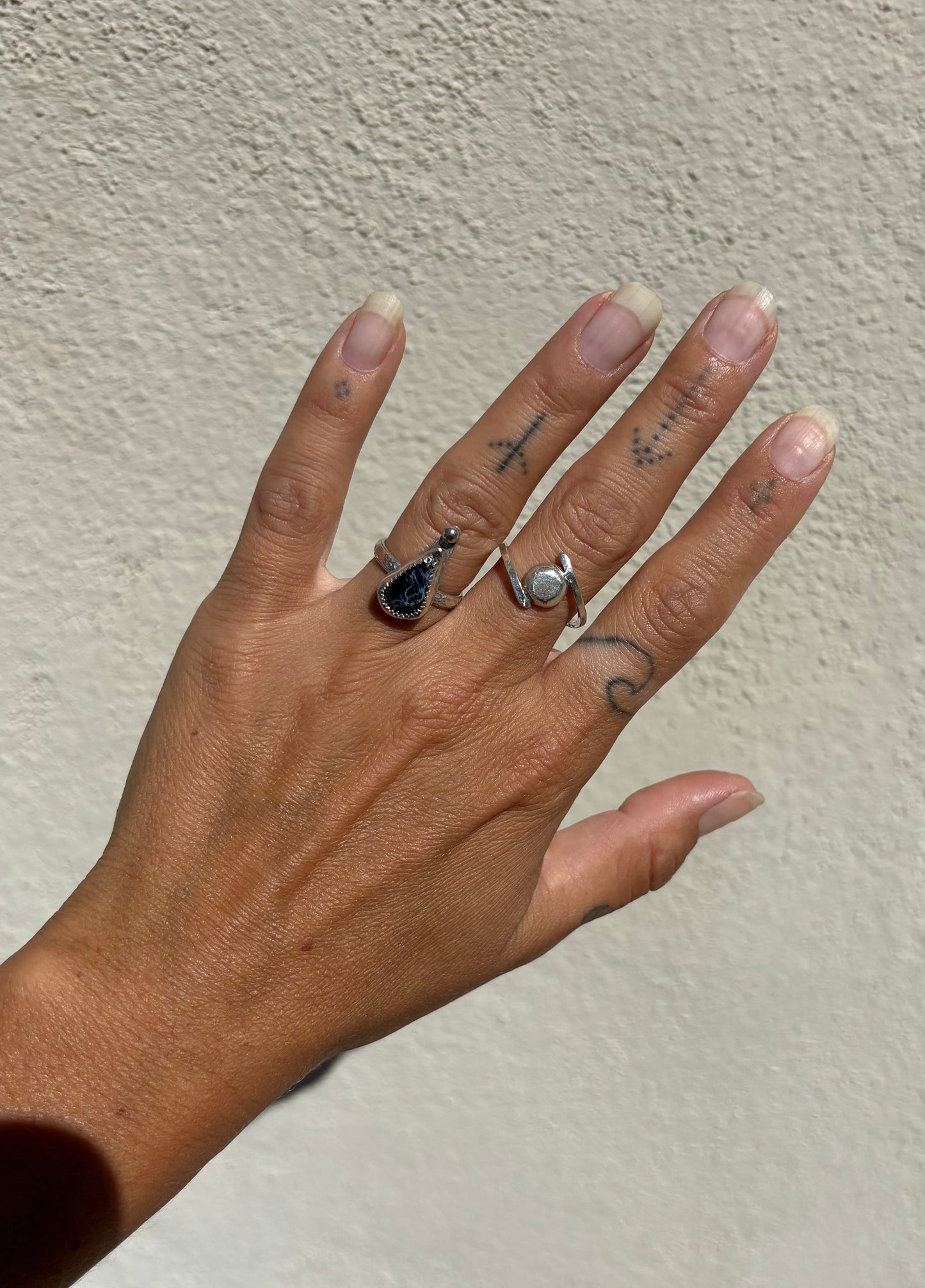 Pietersite Teardrop Ring