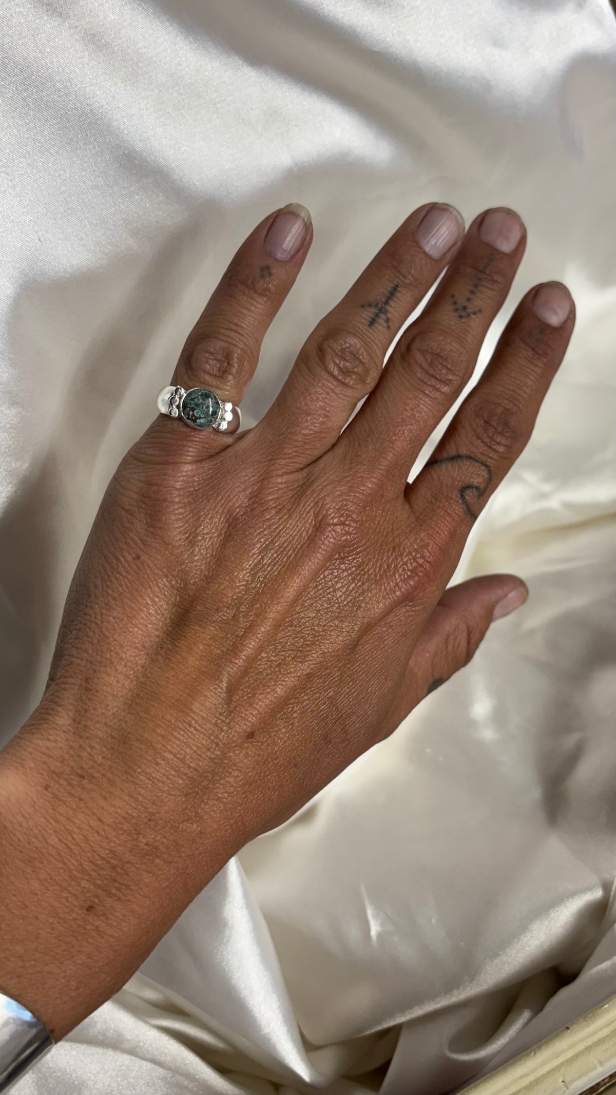 Turquoise Round Ring