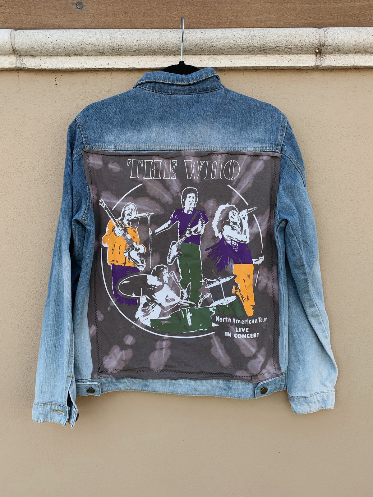 “The Who” Reclaimed Band Tee & Denim Jacket