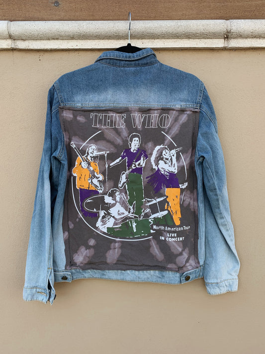 “The Who” Reclaimed Band Tee & Denim Jacket
