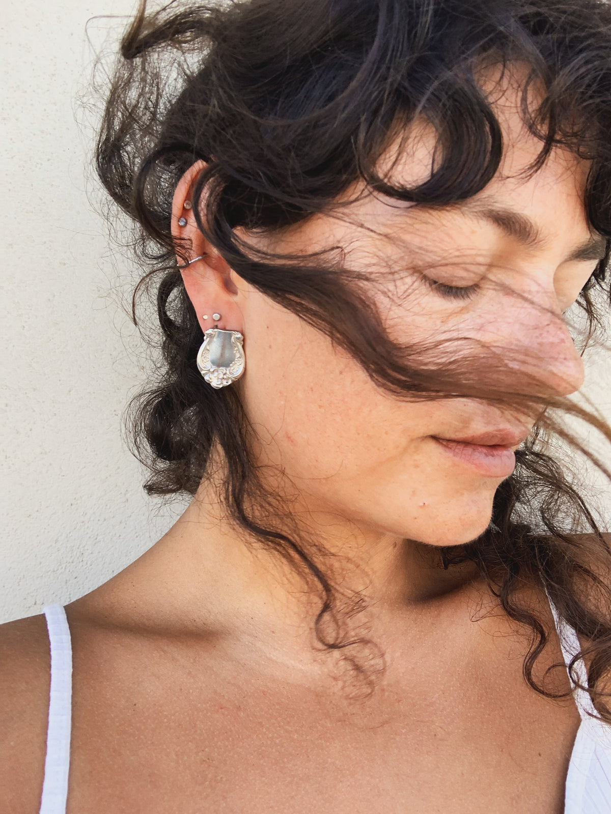 The Heirloom Spoon Earrings