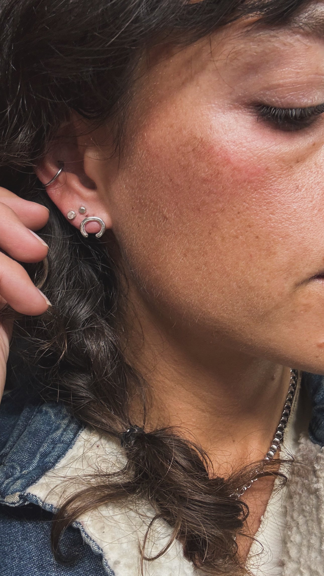 Horseshoe Stud Earrings