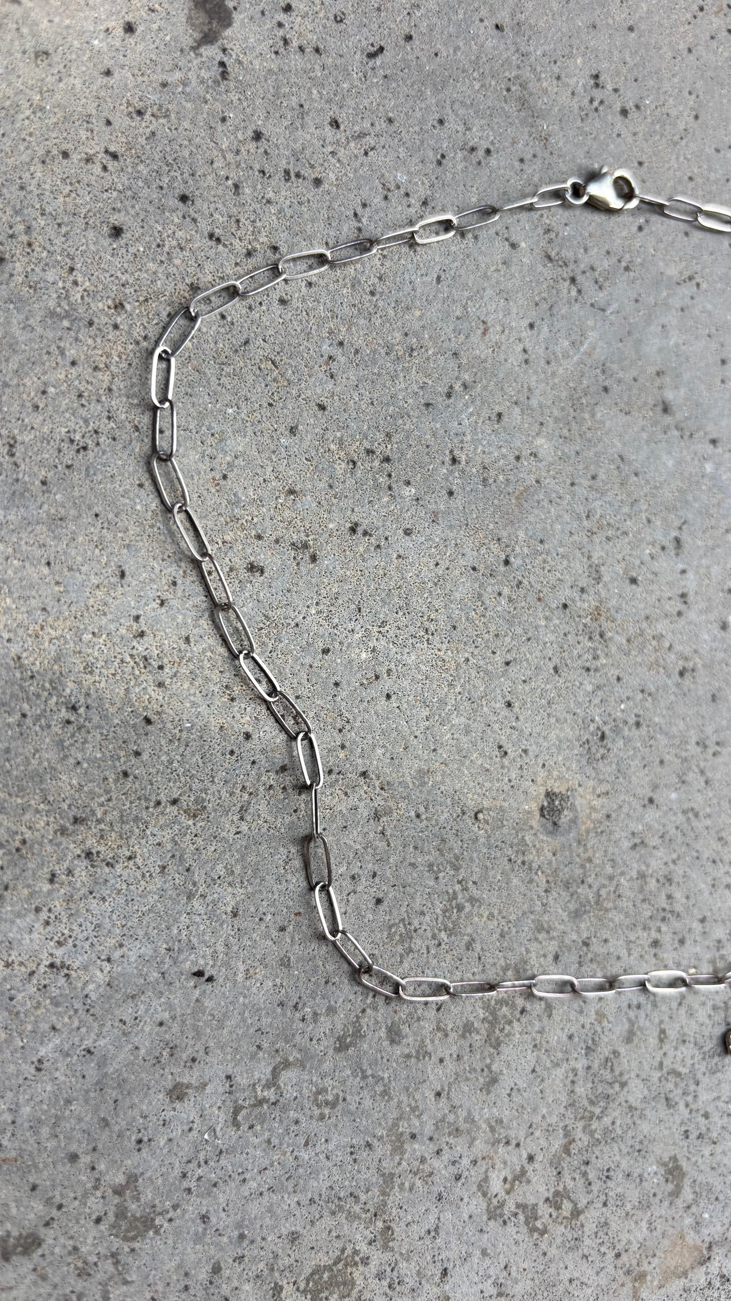 Sterling Silver Chain- Necklace - Bracelet- Anklet– Built for the Journey Minimalist Layering Chain | Adjustable Clasp | Pendant-Ready