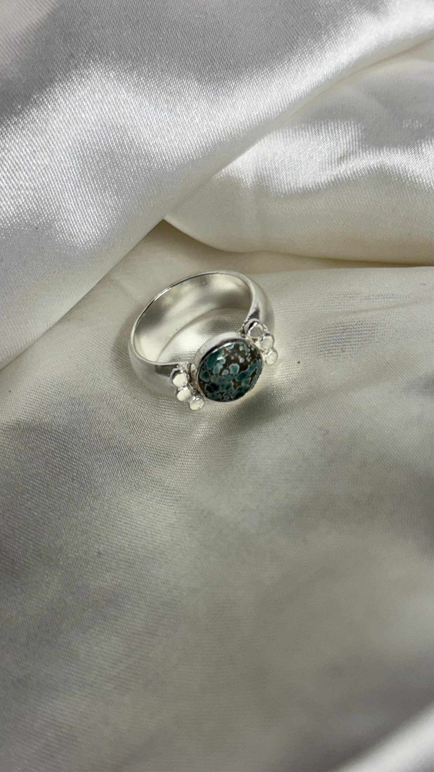 Turquoise Round Ring