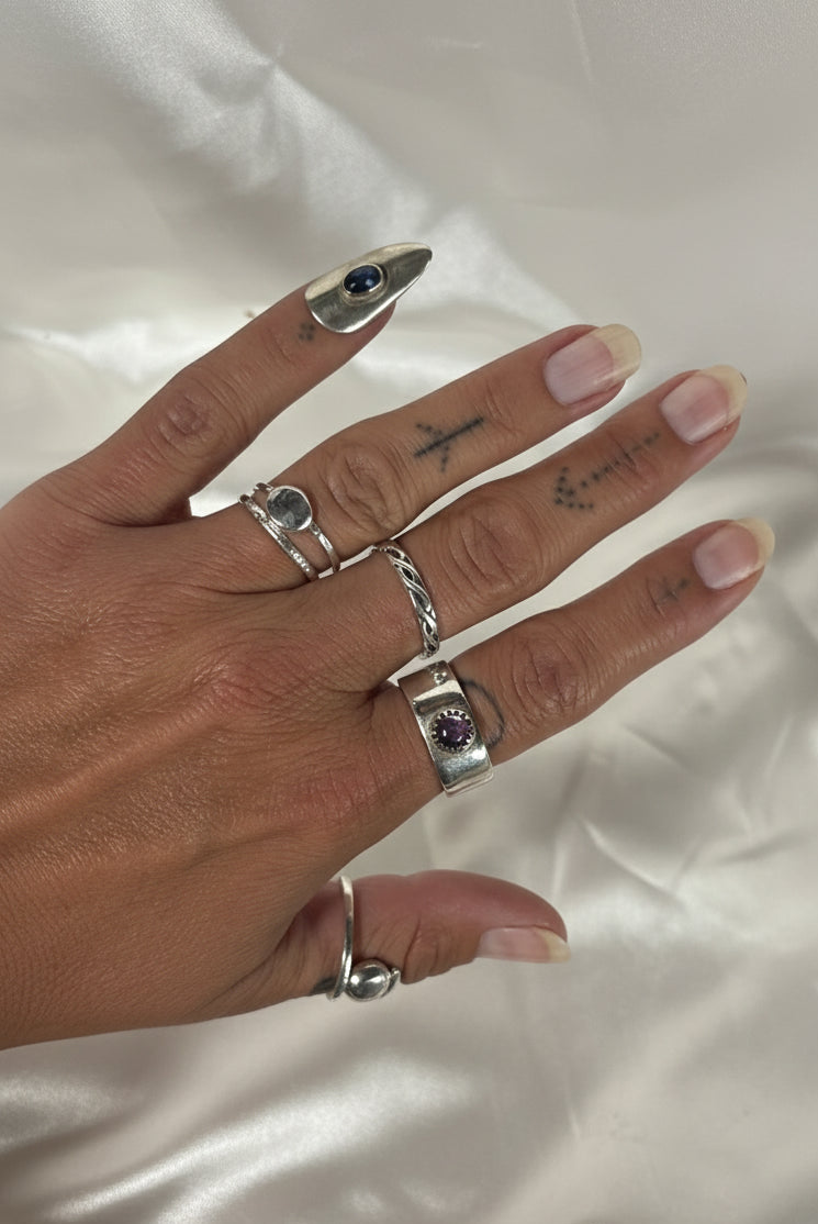 Sterling Silver Nail Tips
