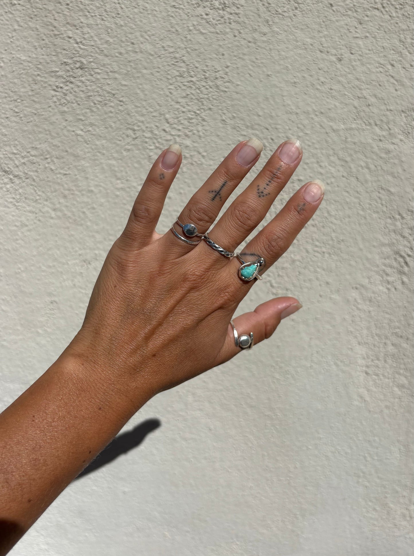 Turquoise Teardrop Ring