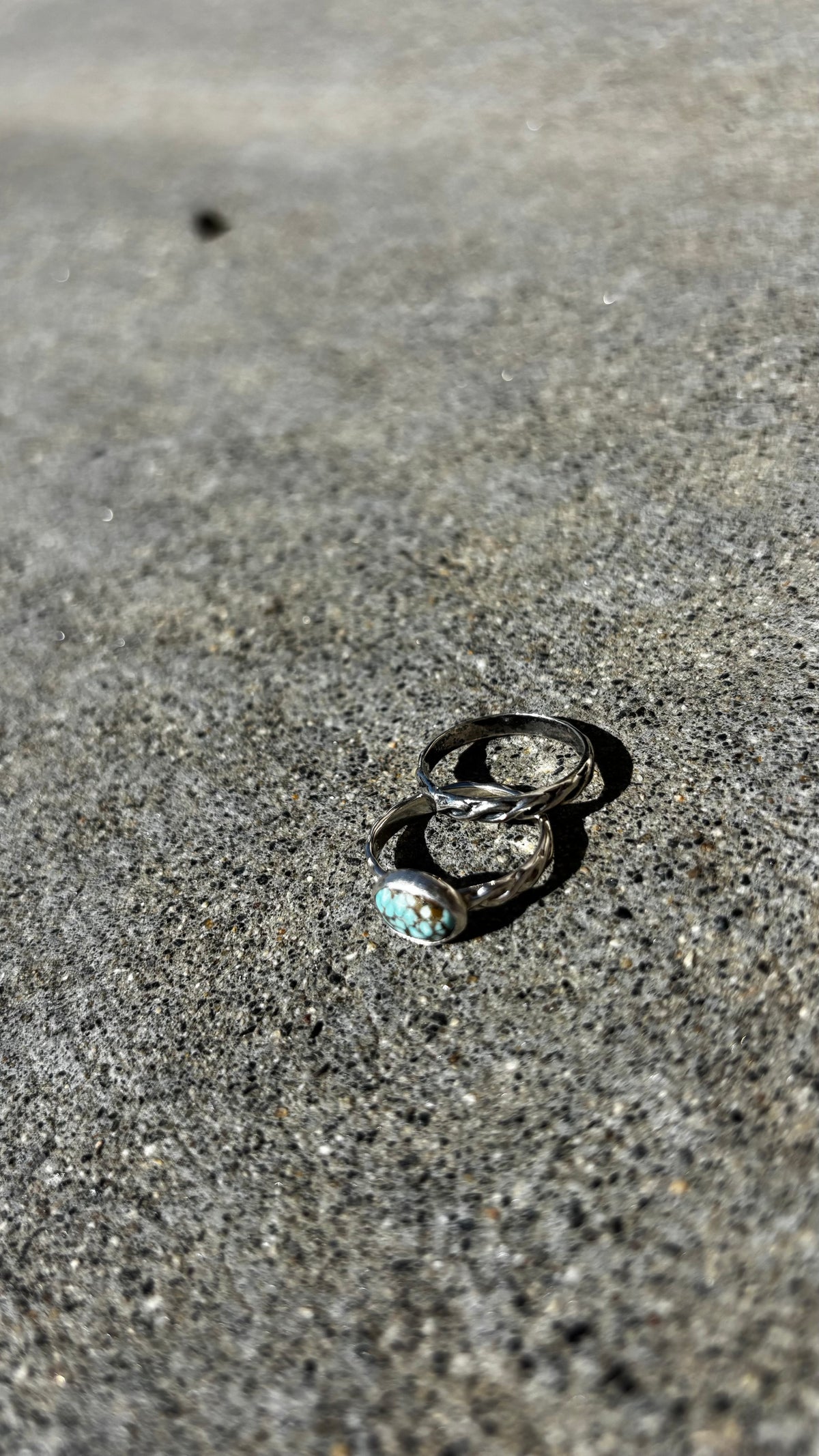 Sterling Silver Rope Stacking Ring