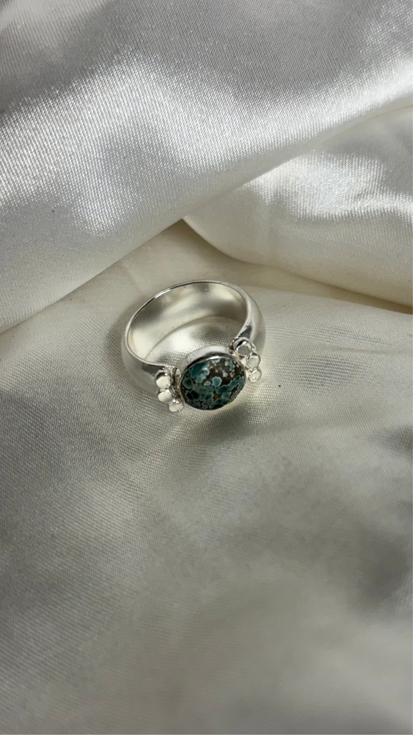 Turquoise Round Ring