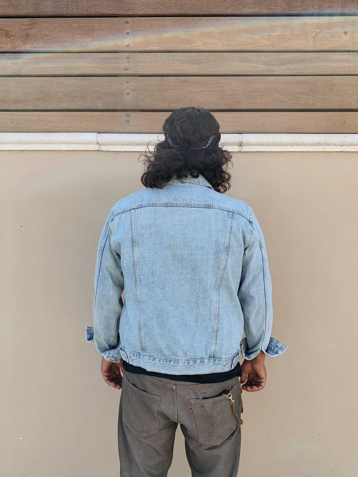 Topshop Moto Light Wash Denim Jacket