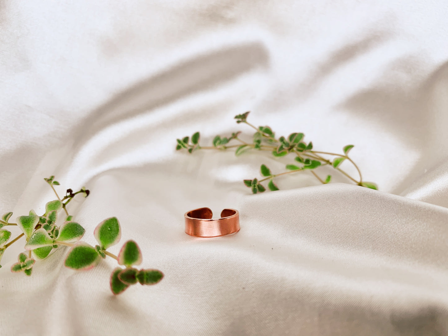 Custom Hand-Stamped Sterling Silver Ring (Pronoun / Word Band)