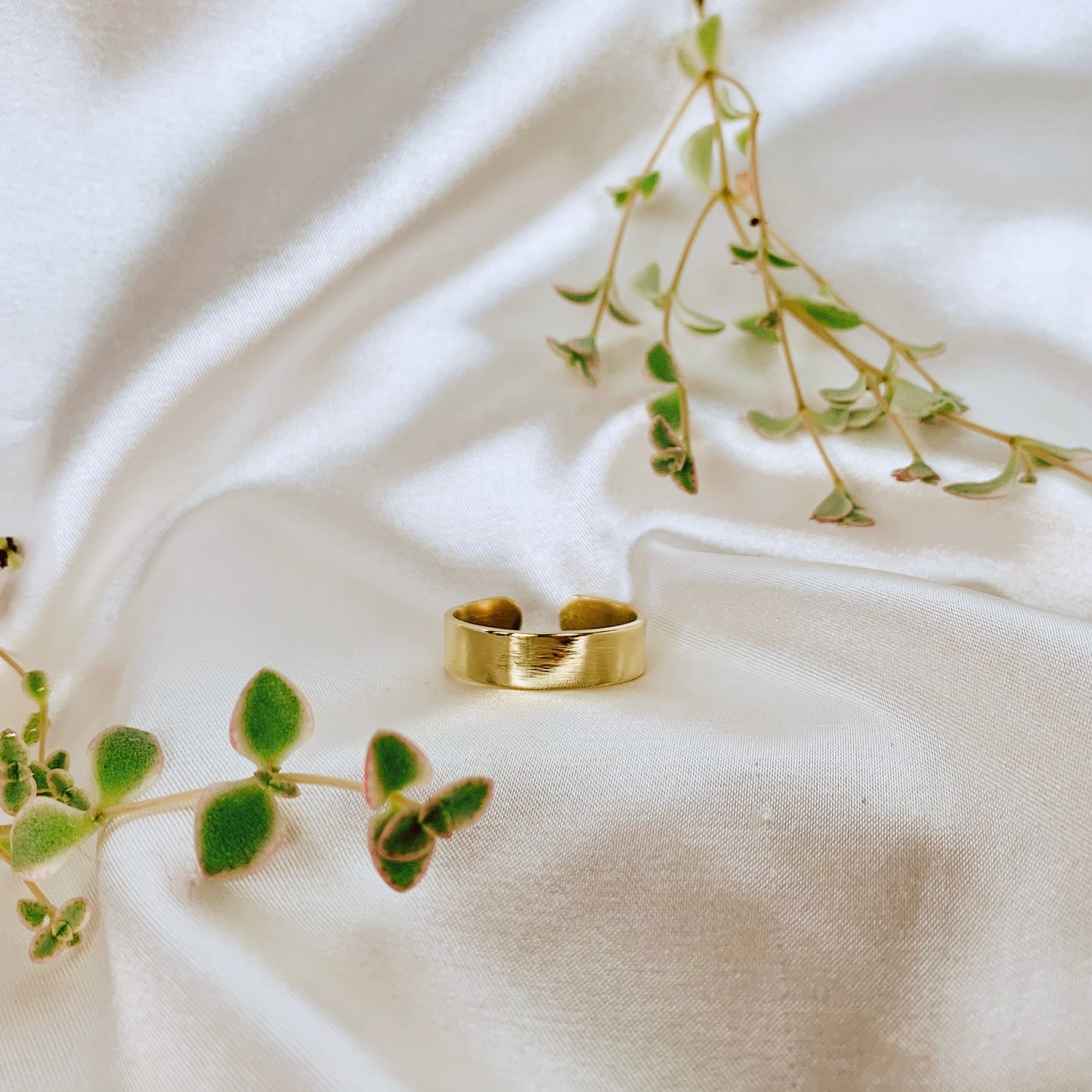 Custom Hand-Stamped Sterling Silver Ring (Pronoun / Word Band)