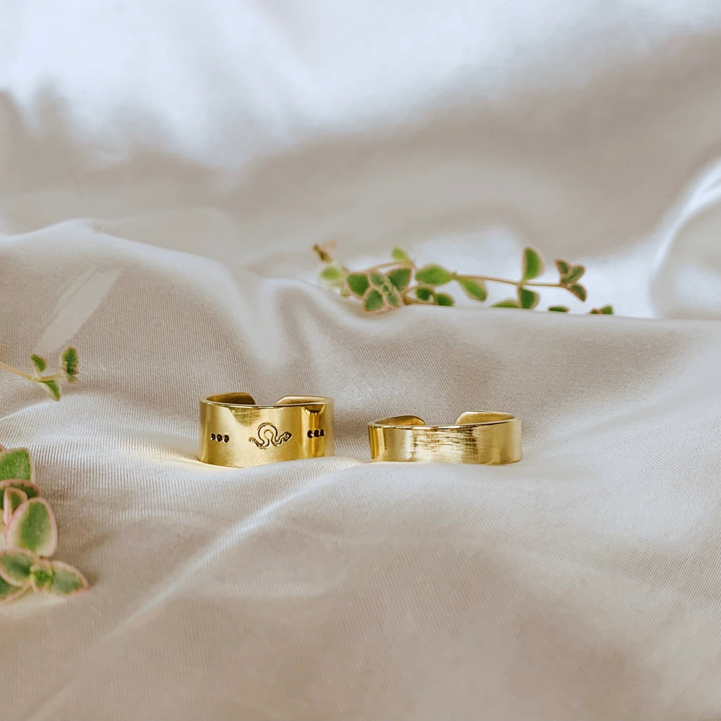 Custom Hand-Stamped Sterling Silver Ring (Pronoun / Word Band)
