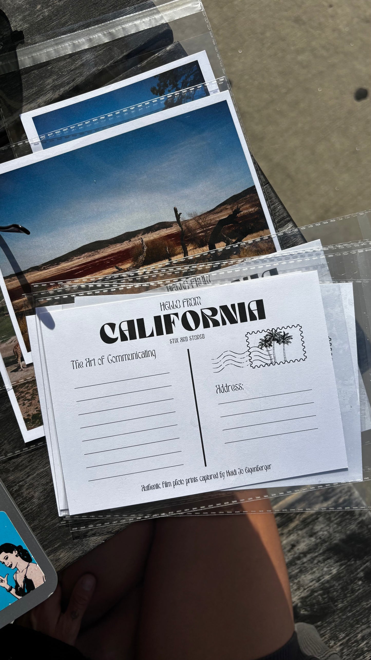 Postcard Prints From California
