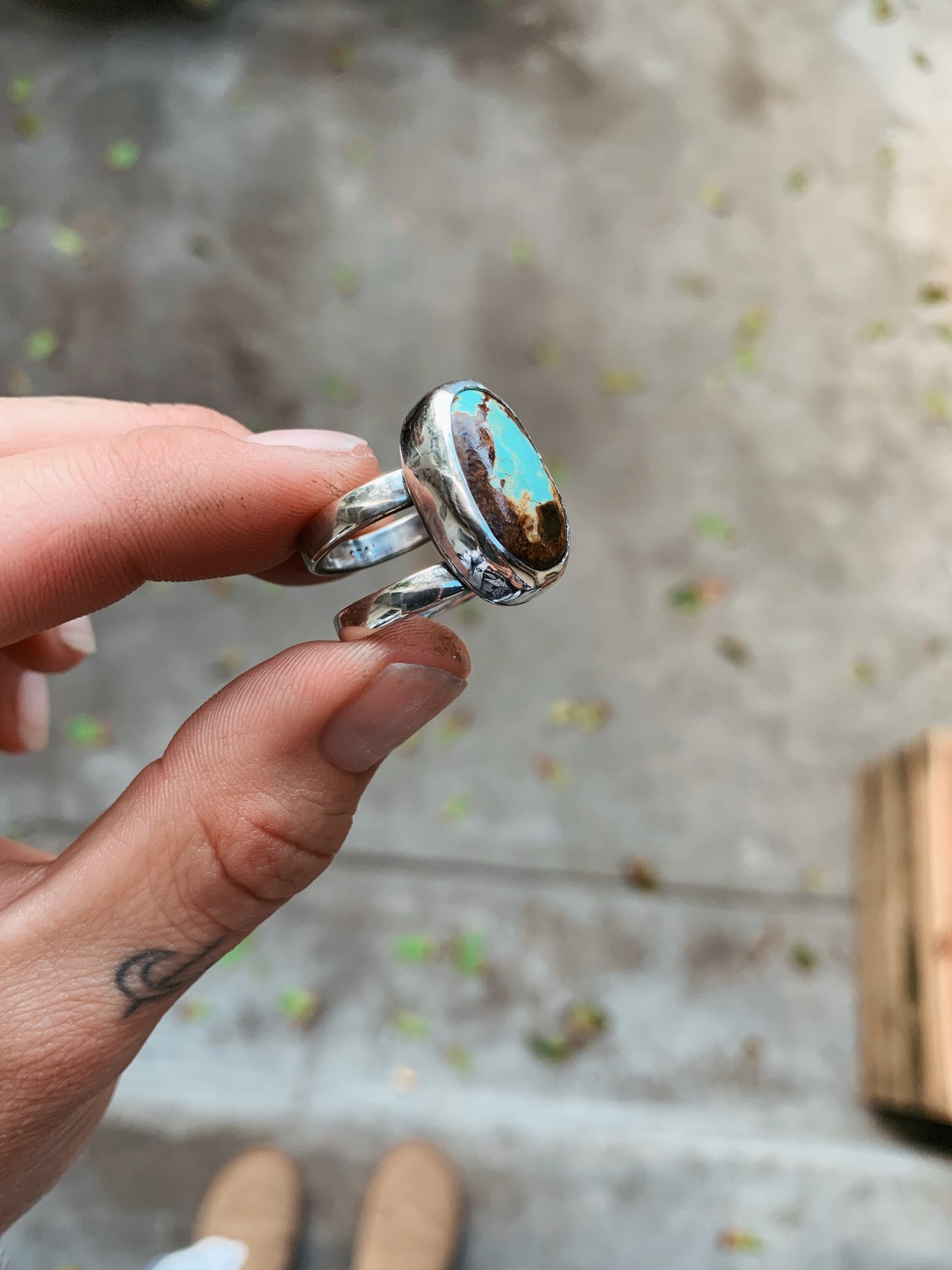 The Double-Band Oval Statement Ring (Made-to-Order)