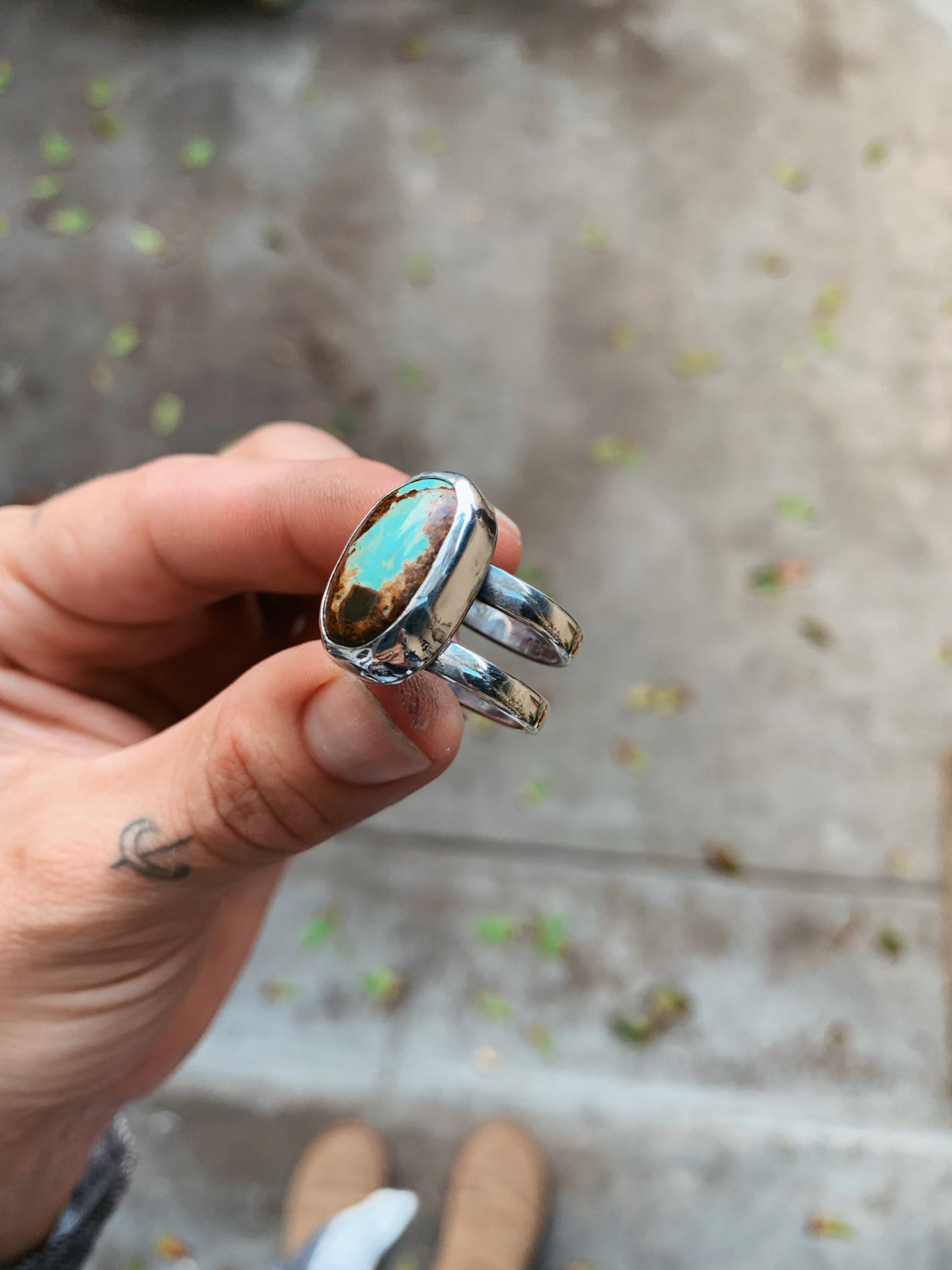 The Double-Band Oval Statement Ring (Made-to-Order)