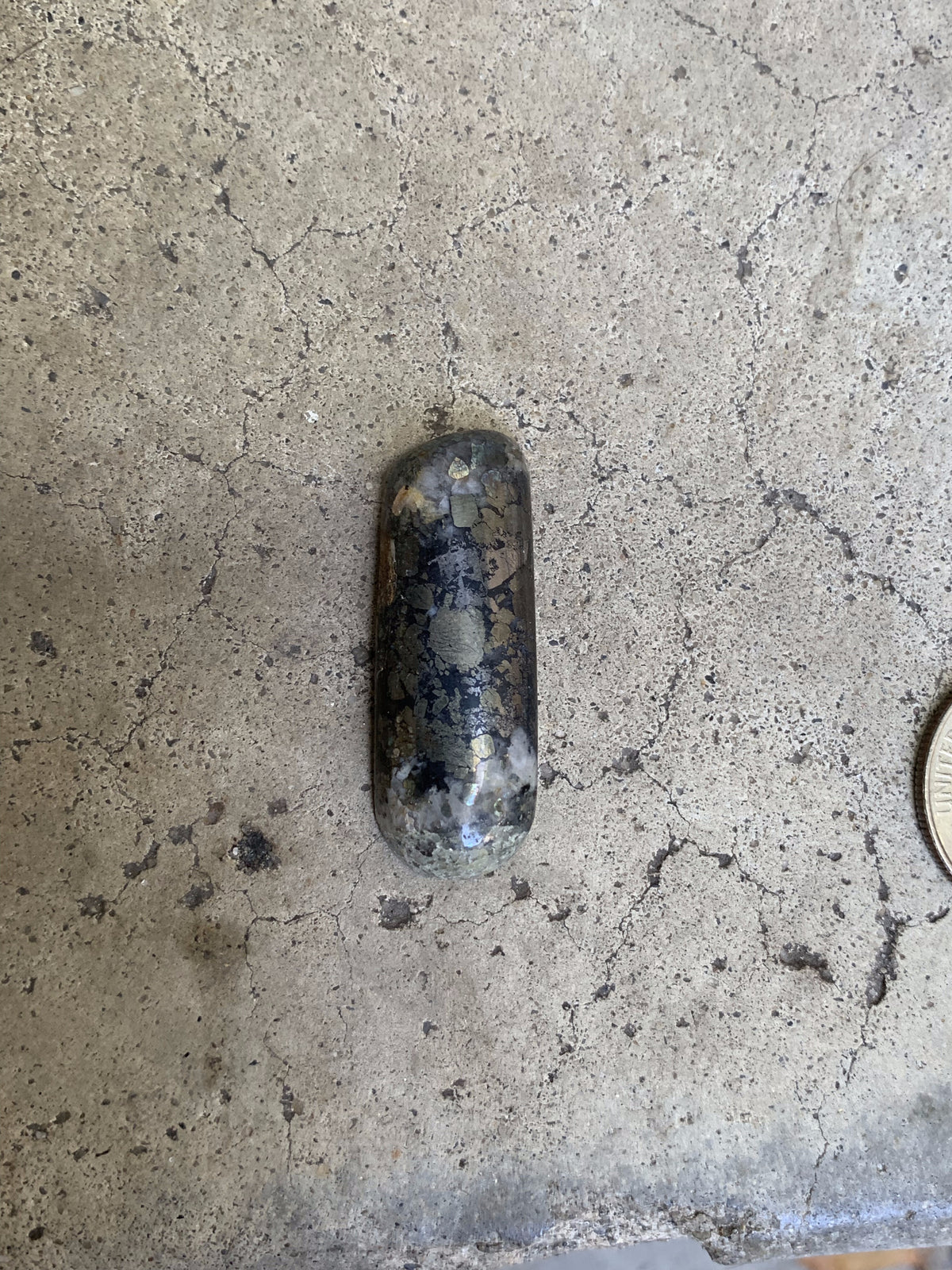 Magnetite/Pyrite Cabochon