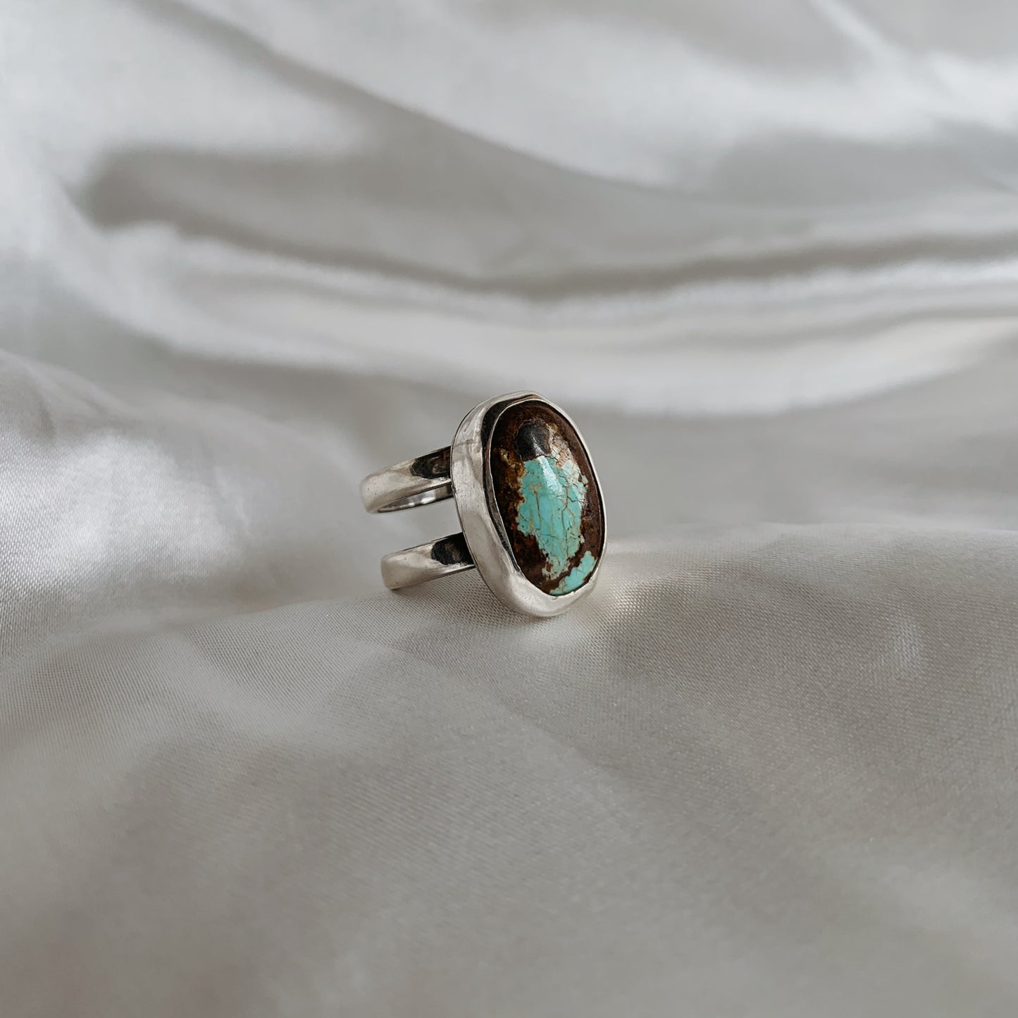 The Double-Band Oval Statement Ring (Made-to-Order)