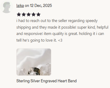 Customer review